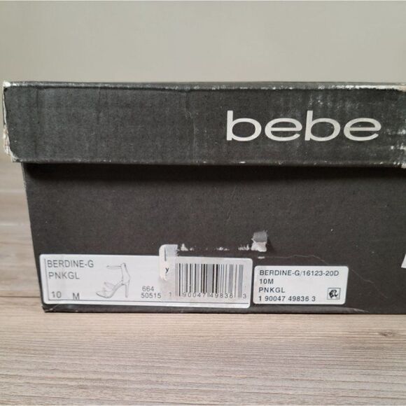 Bebe Berdine Strappy Dress Sandals Sz 10M - Picture 10 of 10